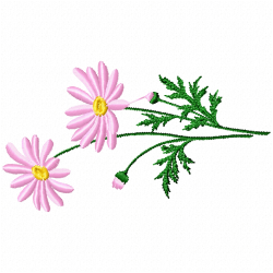 Flowers And Tree Embroidery Design 11 Flowers And Tree Embroidery Design 11